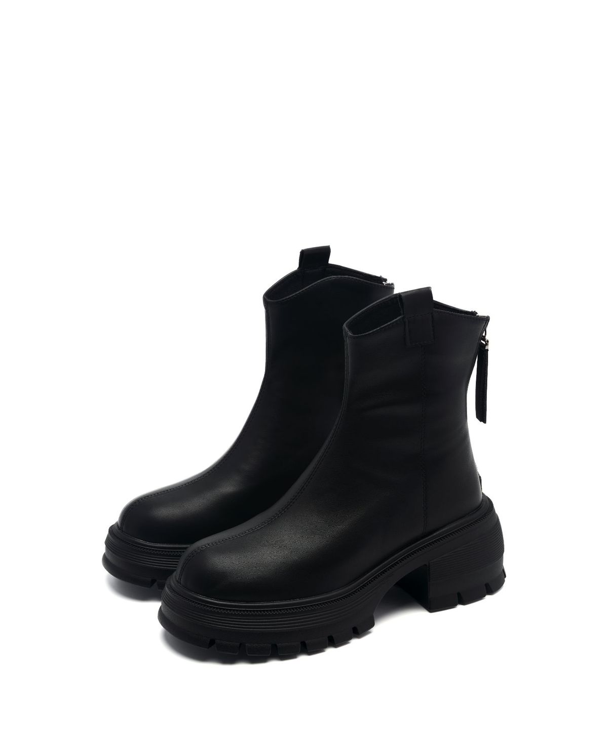 스퍼(SPUR) Slouchy Span 플랫폼 미들 부츠 6cm -UA9053 (2color)