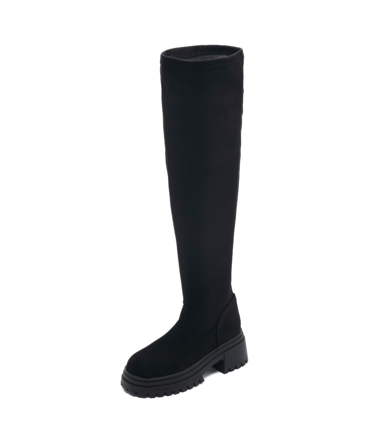 스퍼(SPUR) Slouchy Cy 플랫폼 하이 롱부츠 6cm -UA9057 (2color)
