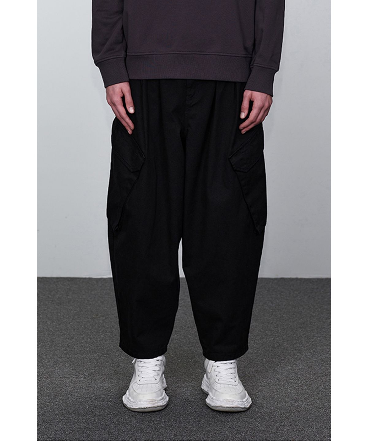 오프로드(OFFROAD) MULTI PLEATED 벌룬 데님 팬츠_5K52621