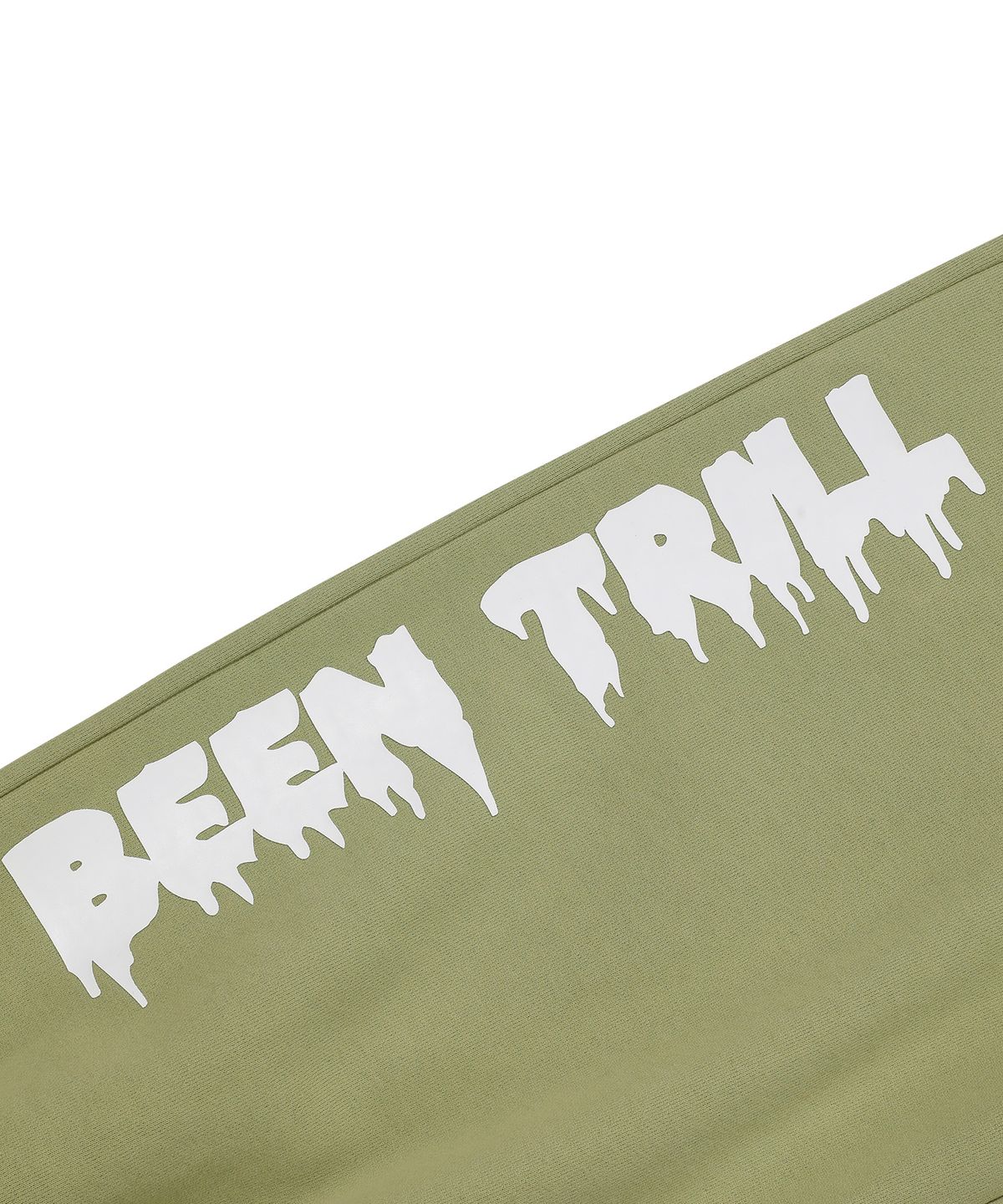 빈트릴(BEENTRILL) 드리피 기모 조거 스웻 팬츠(올리브)