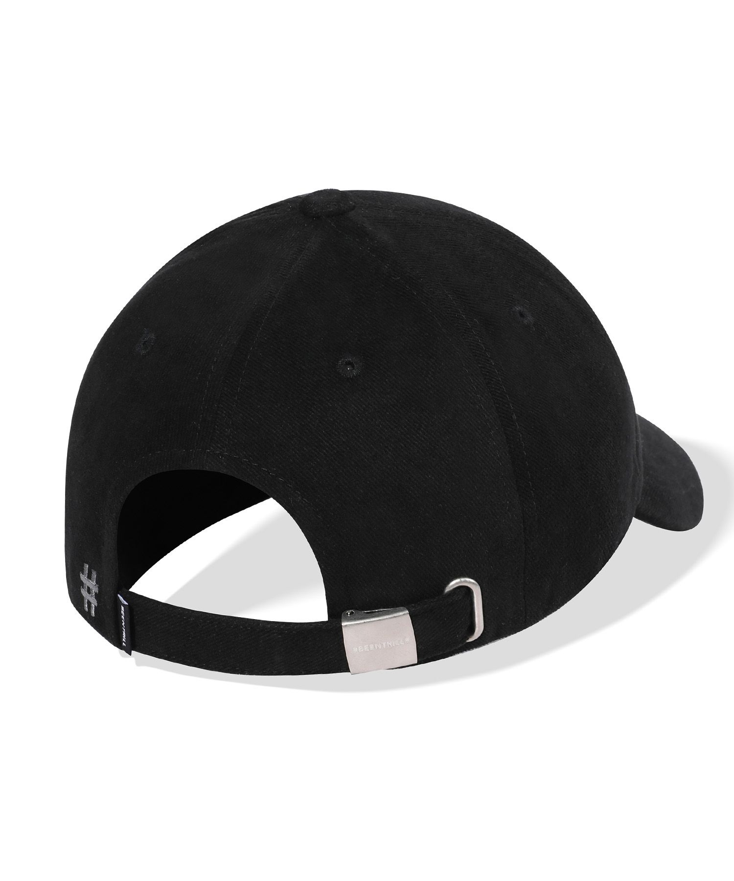 【RONRON】 DOT LOGO BALL CAP BLACK Vintage Enron Baseball Cap Hat Black Adjustable Snapback