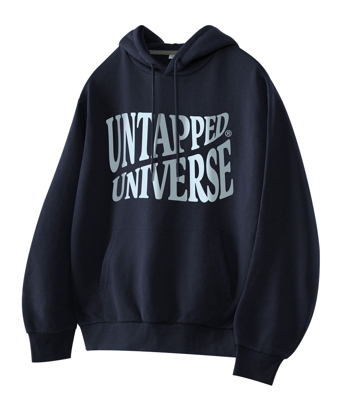 언탭트 스튜디오(UNTAPPED STUDIO) 유니버스 플래그 스웨트 오버핏 후드티셔츠 5Color