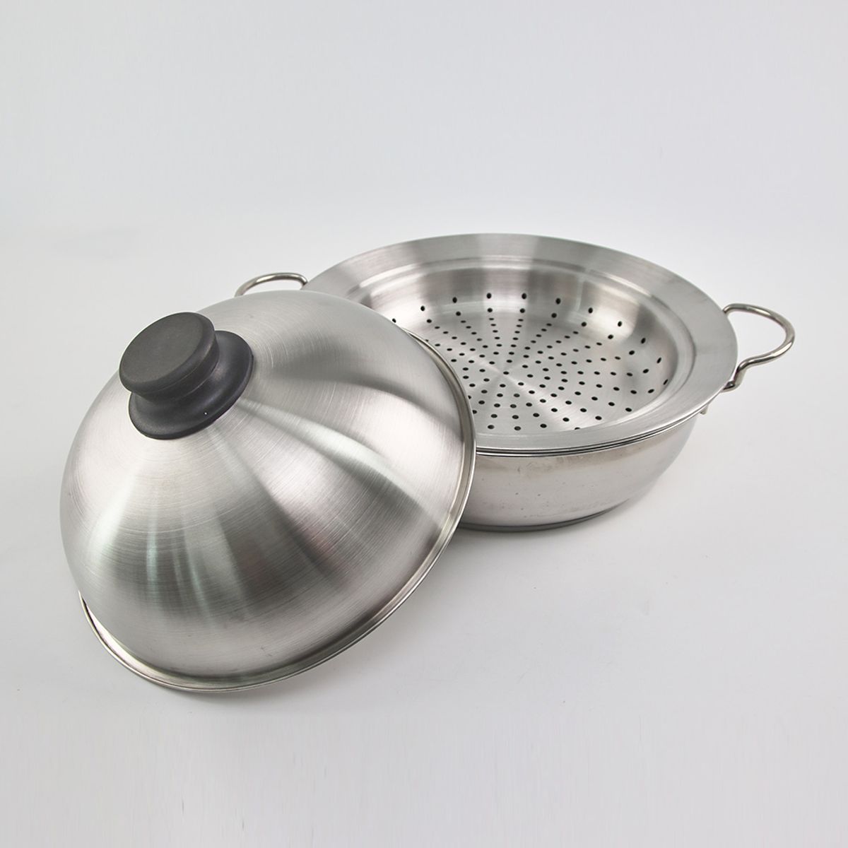키친구(KITCHENGU) 스텐 스티머 가정용 만능 찜기 찜통 돔형 24cm