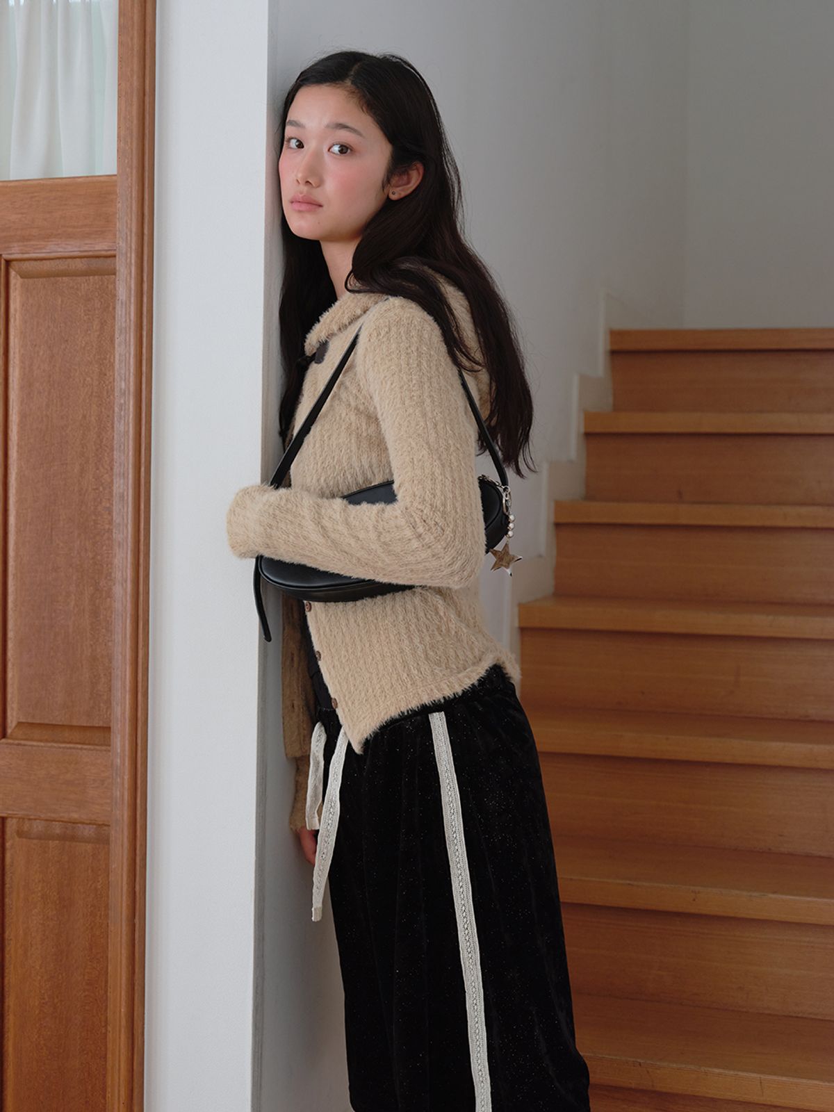 무음(MUWM) 핀치 백 Pinch Bag (Black)