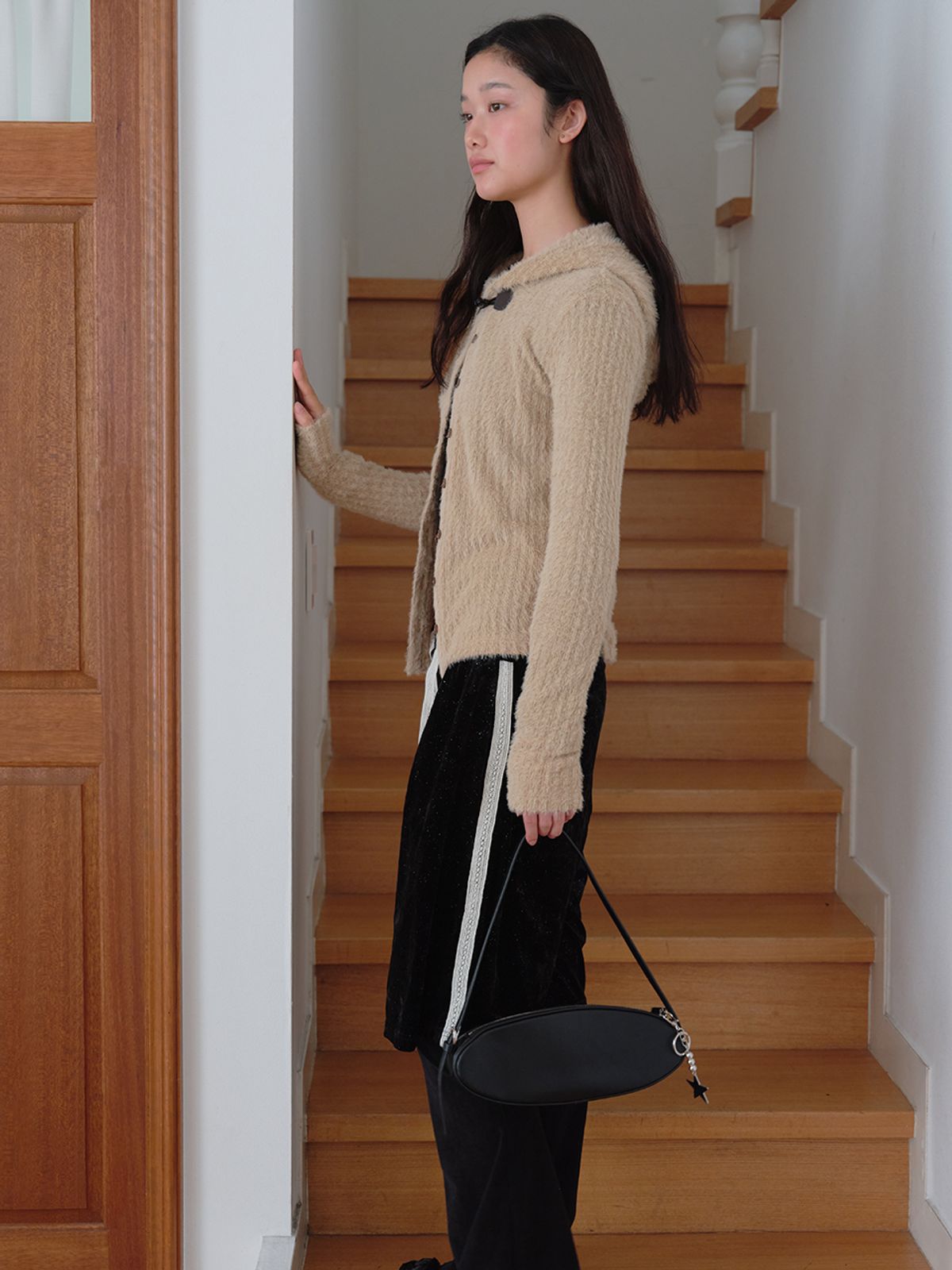 무음(MUWM) 핀치 백 Pinch Bag (Black)