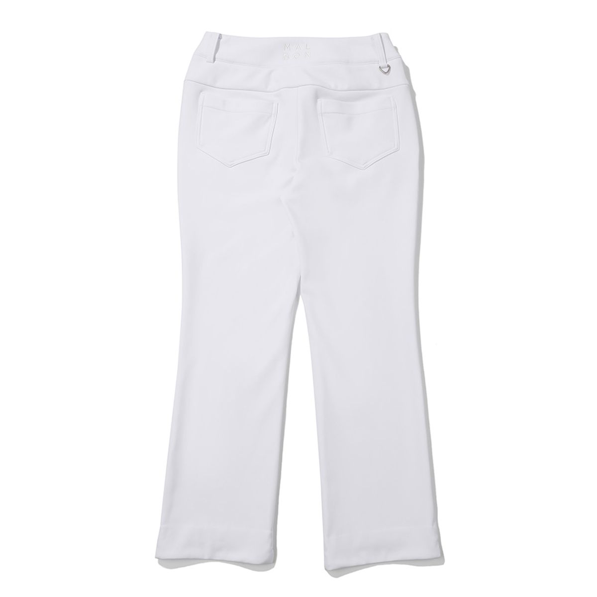 말본 골프(MALBON GOLF) 기모 본딩 부츠컷 팬츠 IVORY (WOMAN)