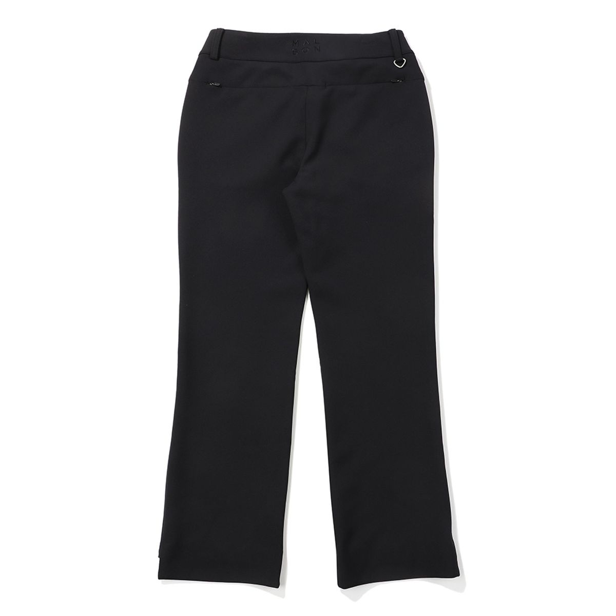 말본 골프(MALBON GOLF) 말본 패브릭 부츠컷 팬츠 BLACK (WOMAN)
