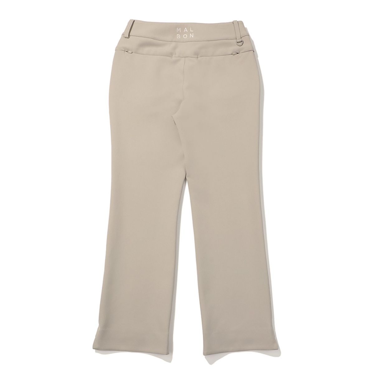 말본 골프(MALBON GOLF) 말본 다운 패브릭 부츠컷 팬츠 GREYISH BEIGE (WOMAN)