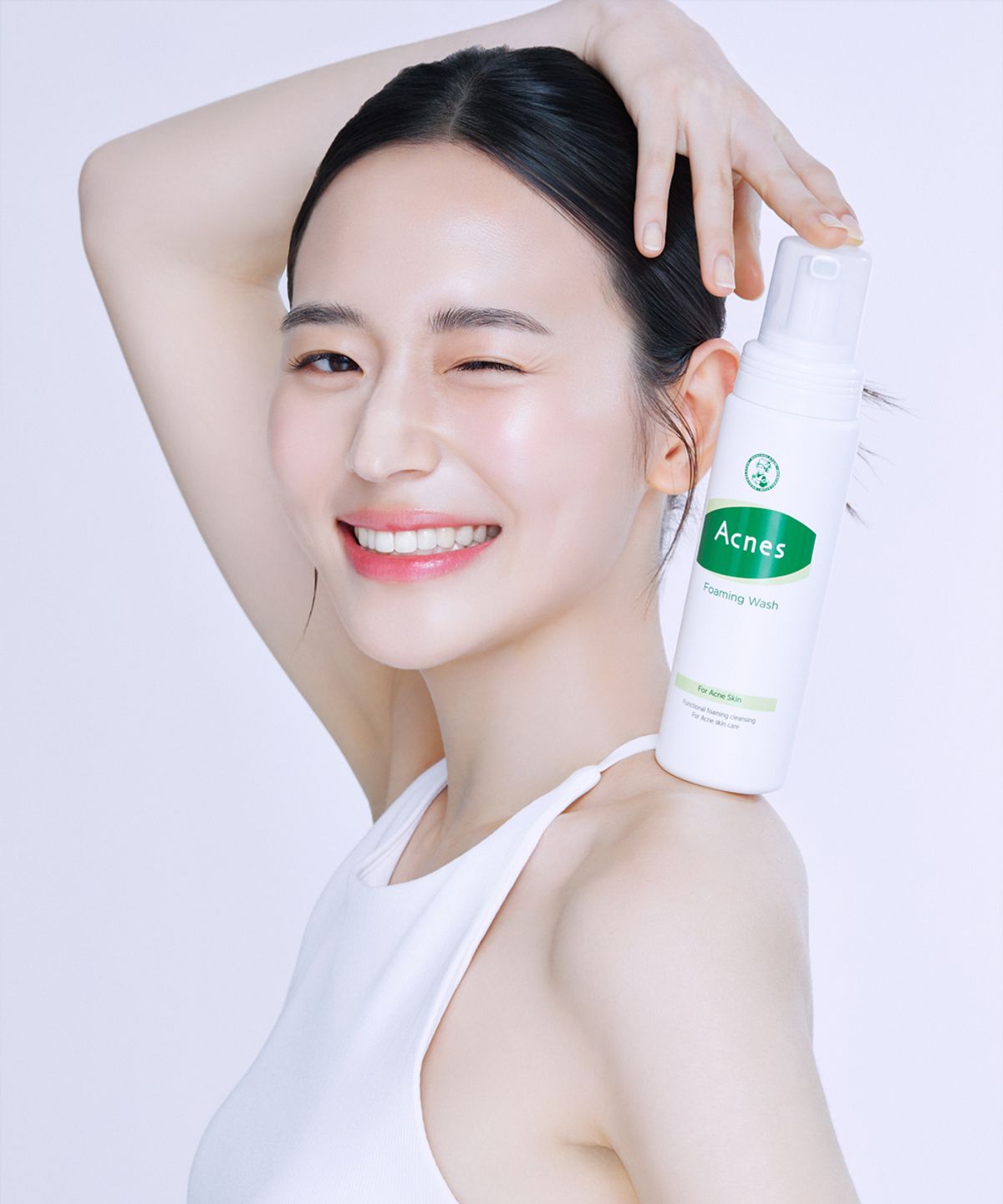 아크네스(ACNES) 2개 x 포밍워시 버블 클렌저 200ml (+아크네스 파우치 증정)
