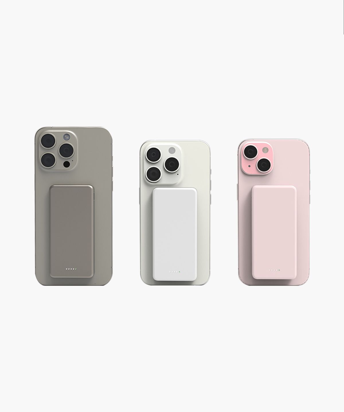 플렙(PLEFF) 맥세이프 미니 보조배터리 5000mAh C타입 휴대용 무선 충전