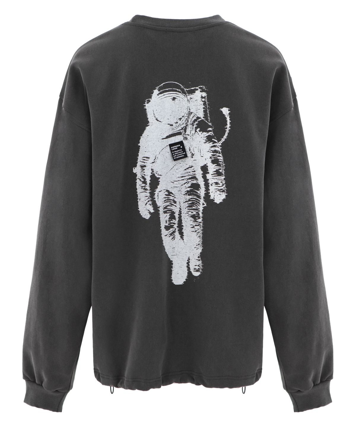 플라즈마스페어(PLASMA SPHERE) COSMOS T-SHIRT IN DARK GREY (기모 티셔츠)