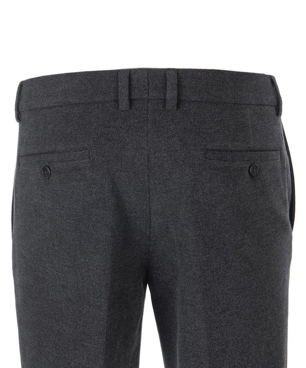 브룩스 브라더스(BROOKS BROTHERS) 23FW 플란넬 스트레치 치노 팬츠 (챠콜) (BBPCMB0024VDW)