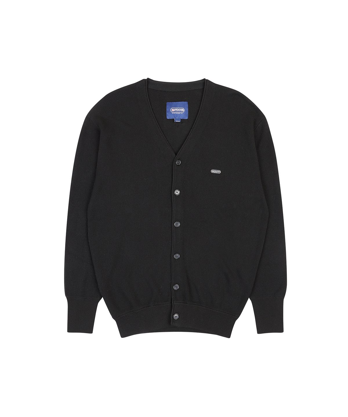 아웃도어 프로덕츠(OUTDOOR PRODUCTS) V NECK CARDIGAN (BLACK)