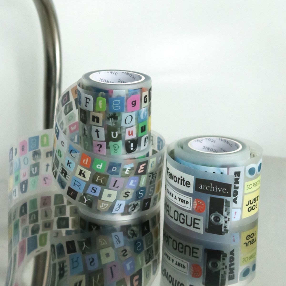 아이코닉(ICONIC) [2PACK] 매거진 콜라주 키스컷 테이프 2종 세트