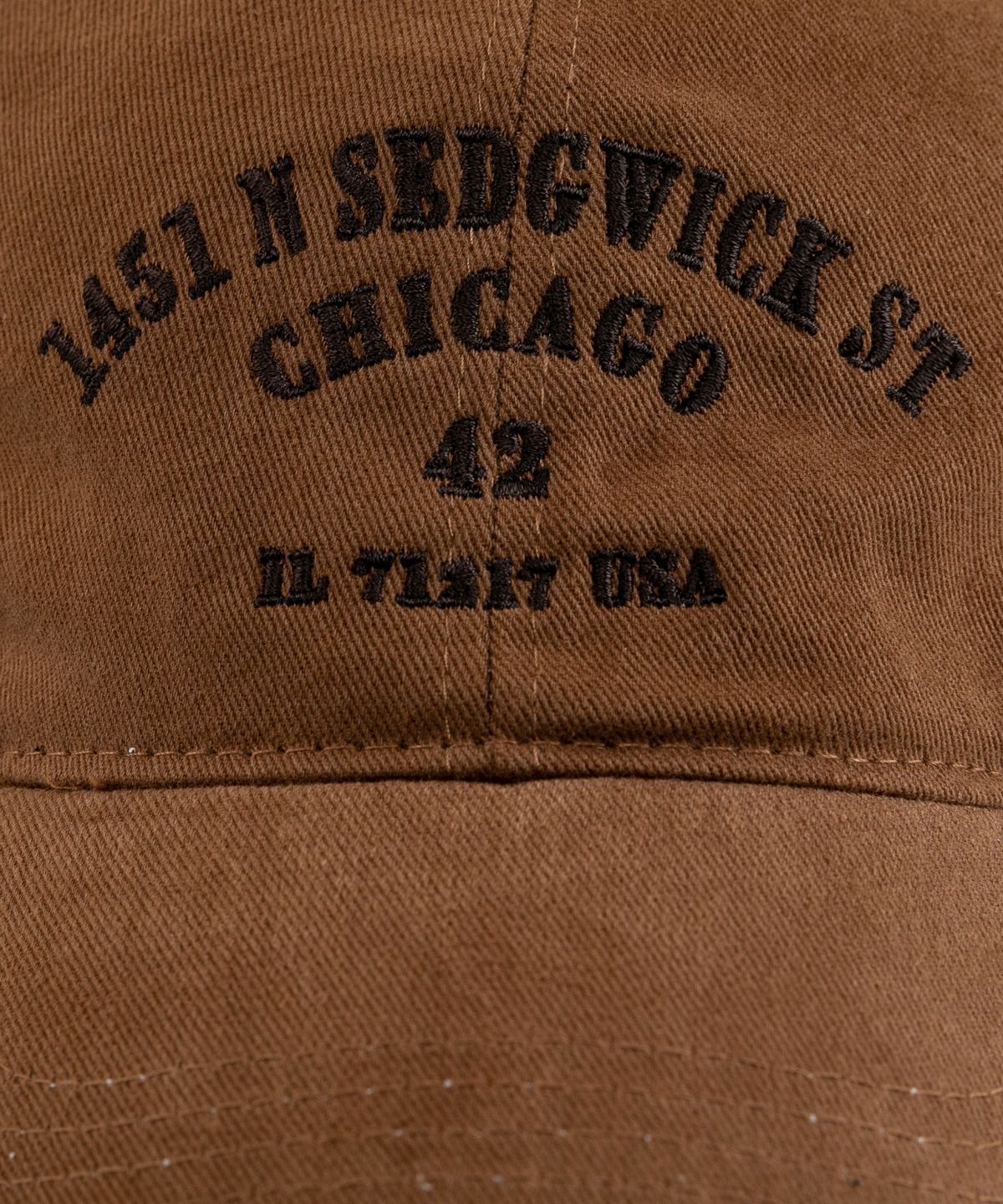 윅(WICK) IL 71217 USA 코튼 피치 볼캡-베이지