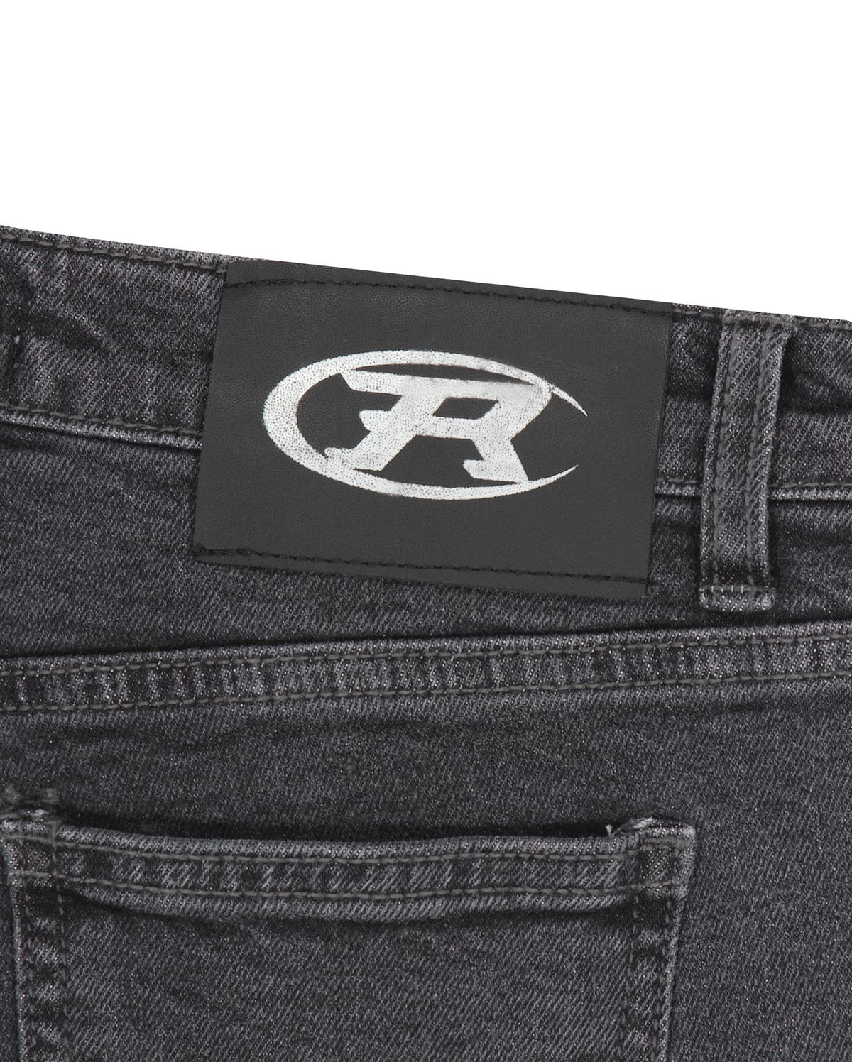 락케이크(ROCKCAKE) Cargo Bootcut Jeans - Black