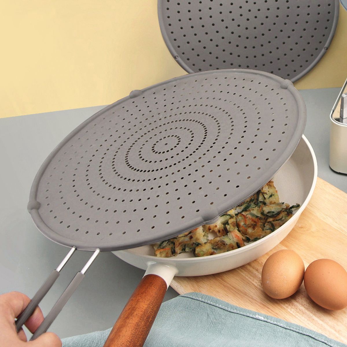 키친구(KITCHENGU) 실리콘 후라이팬덮개 28cm + 32cm 세트