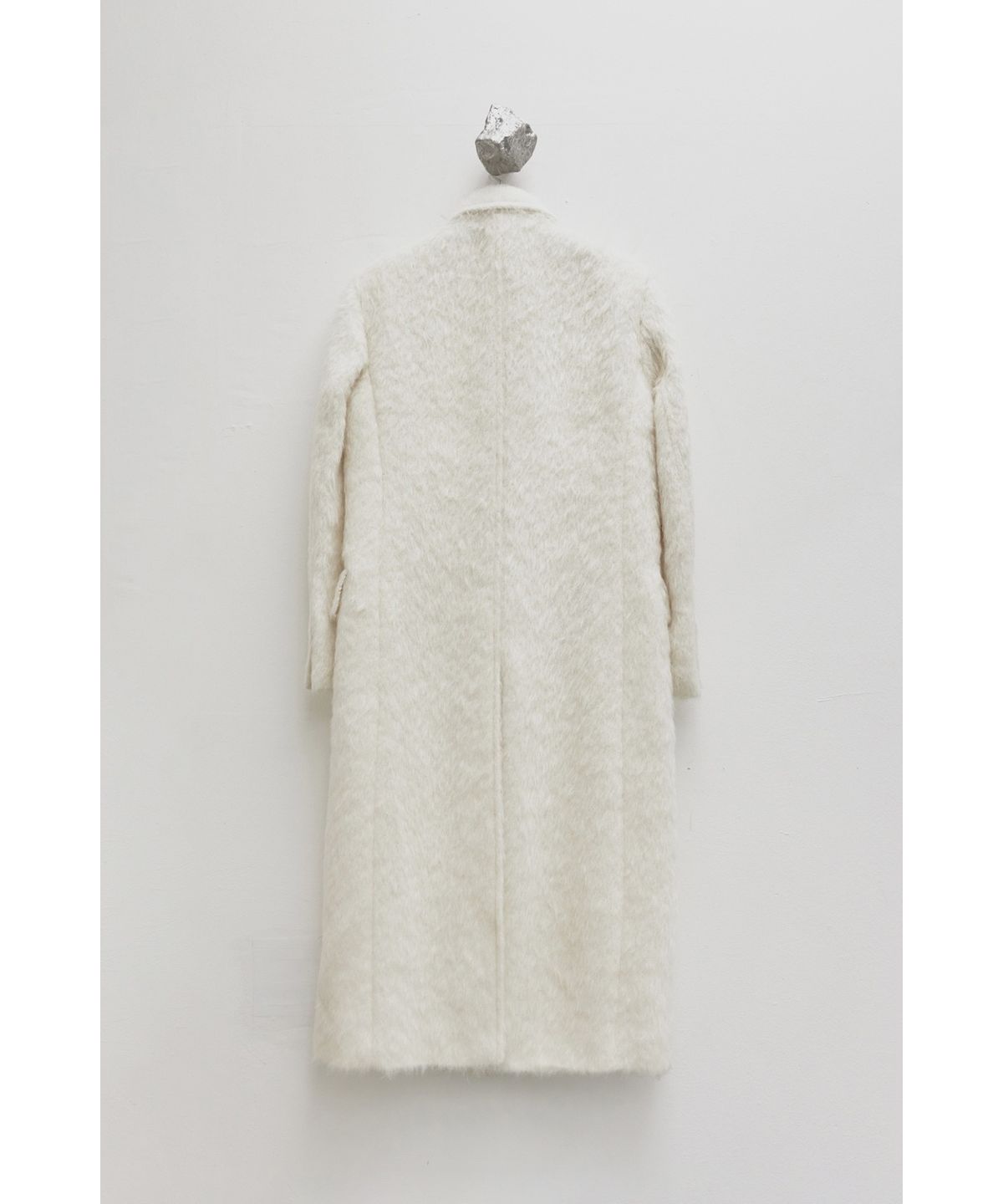 유스(YOUTH) Single Breasted Coat - Ivory