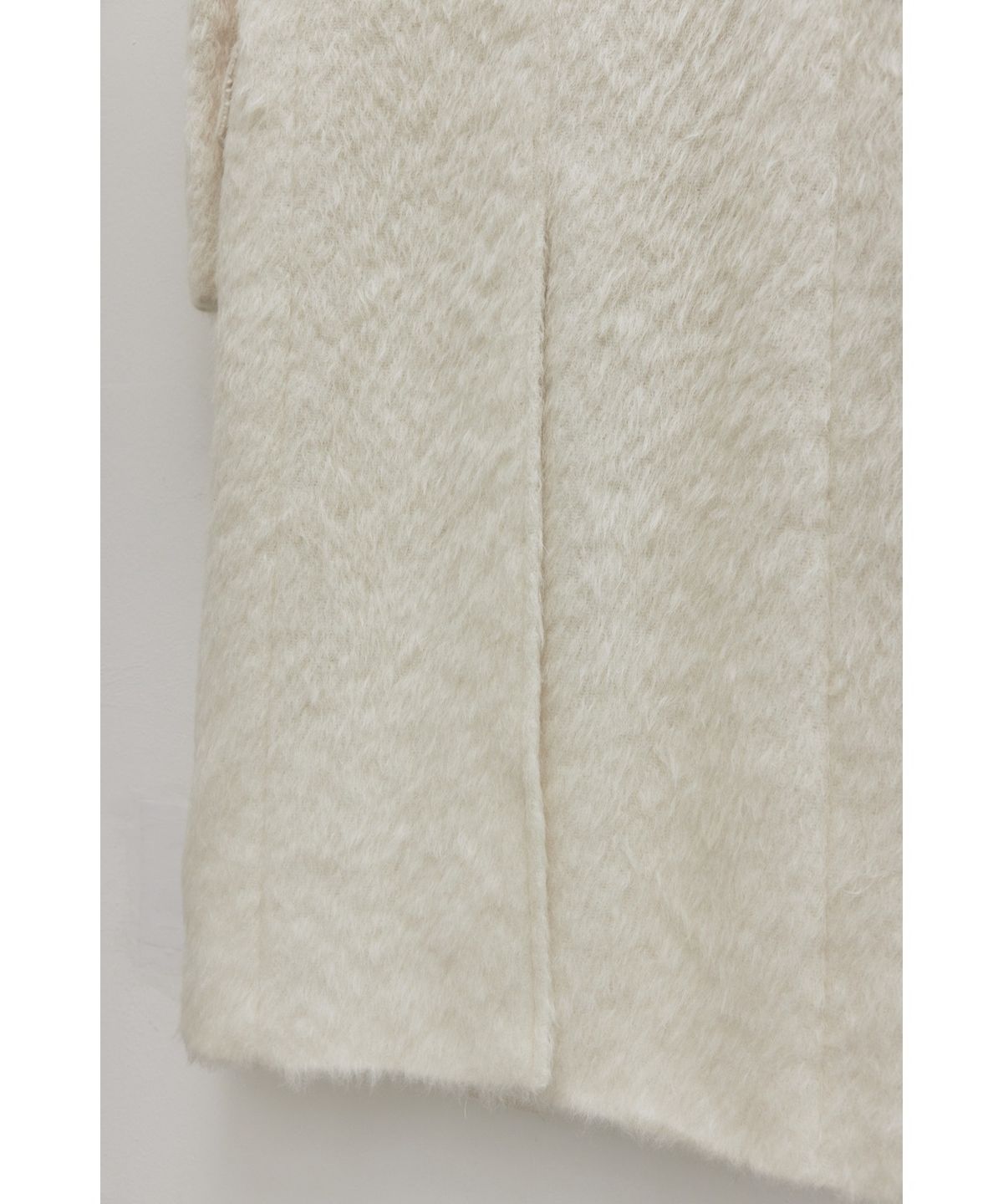유스(YOUTH) Single Breasted Coat - Ivory