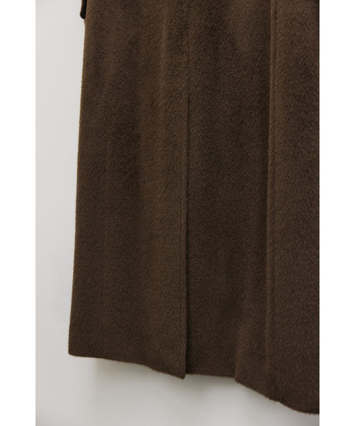 유스(YOUTH) Single Breasted Coat - Dark Brown