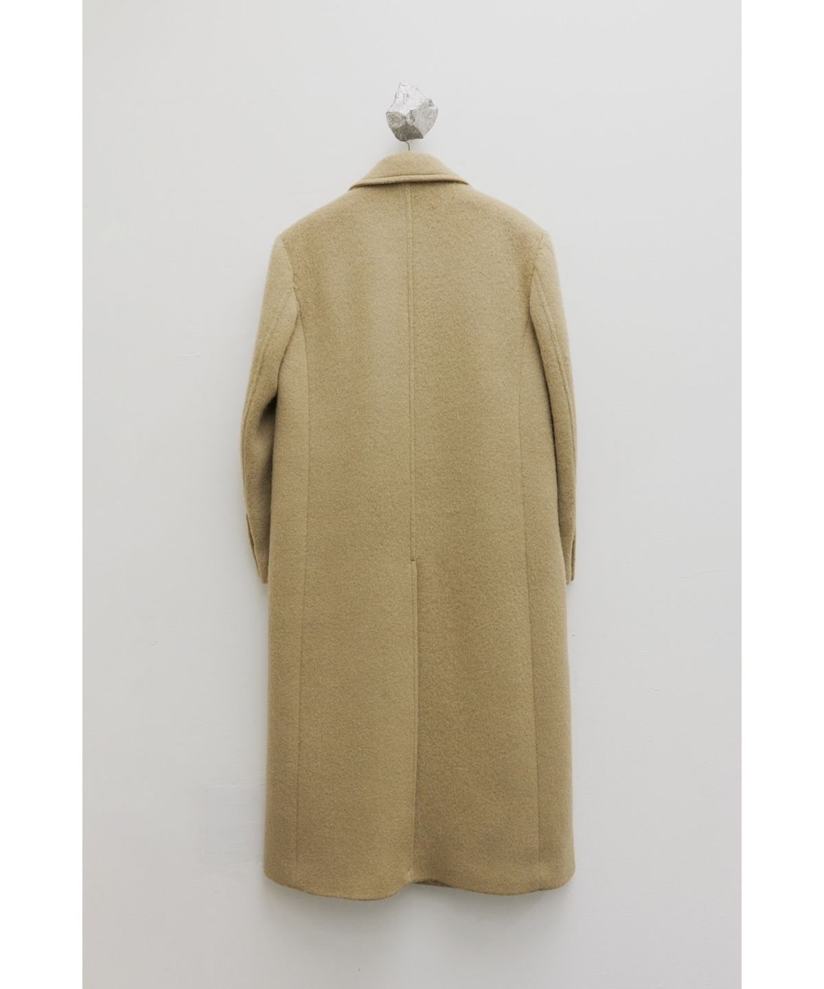 유스(YOUTH) Oversized Double Breasted Coat - Beige