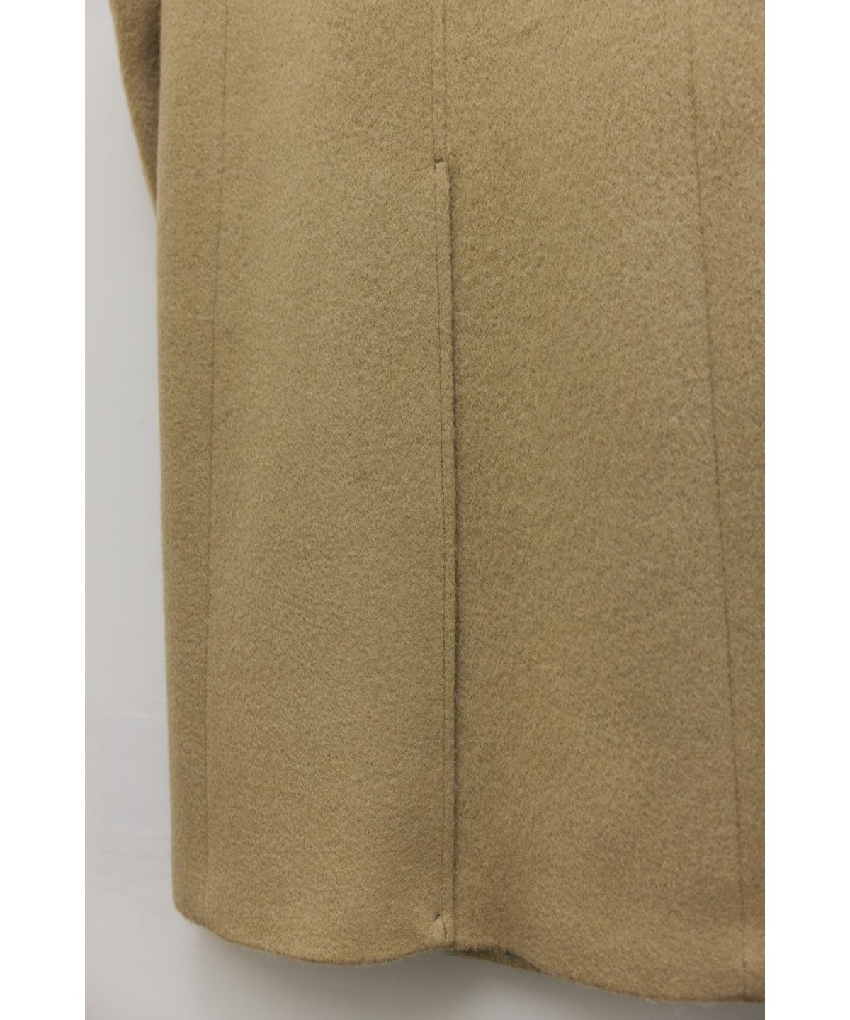 유스(YOUTH) Oversized Double Breasted Coat - Beige