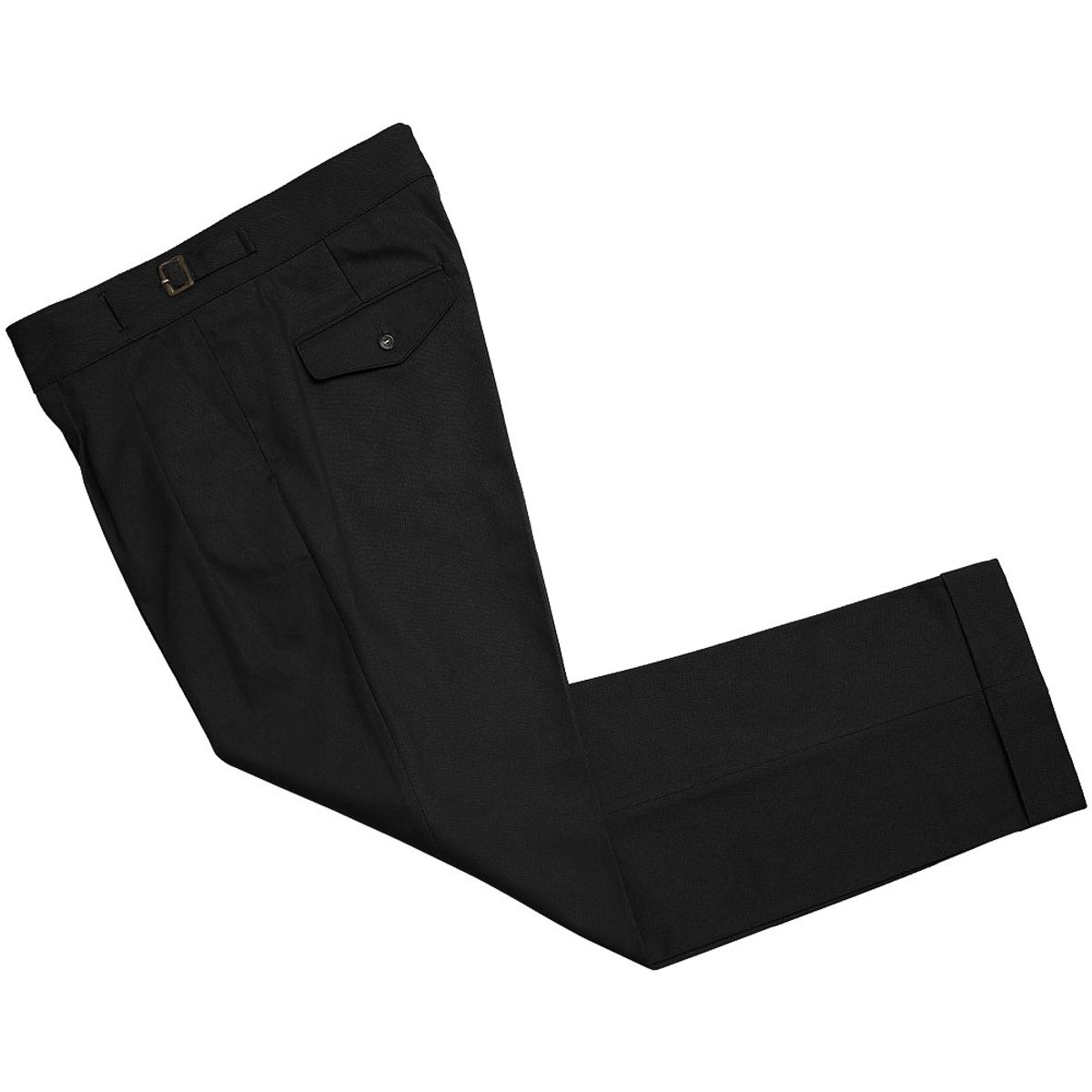 솔티(SORTIE) Cotton Gurkha Trousers (Black)