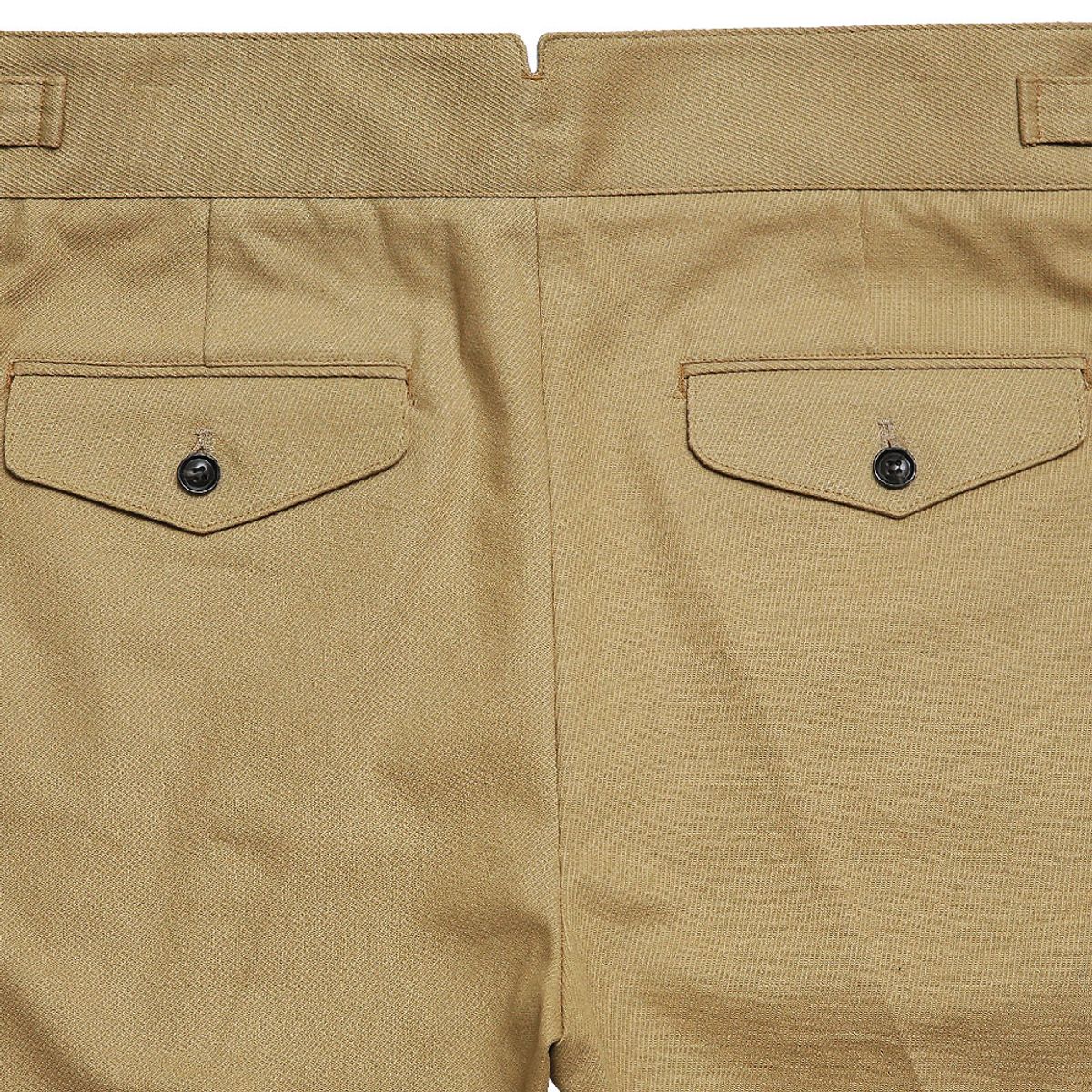 솔티(SORTIE) Cotton Gurkha Trousers (Beige)