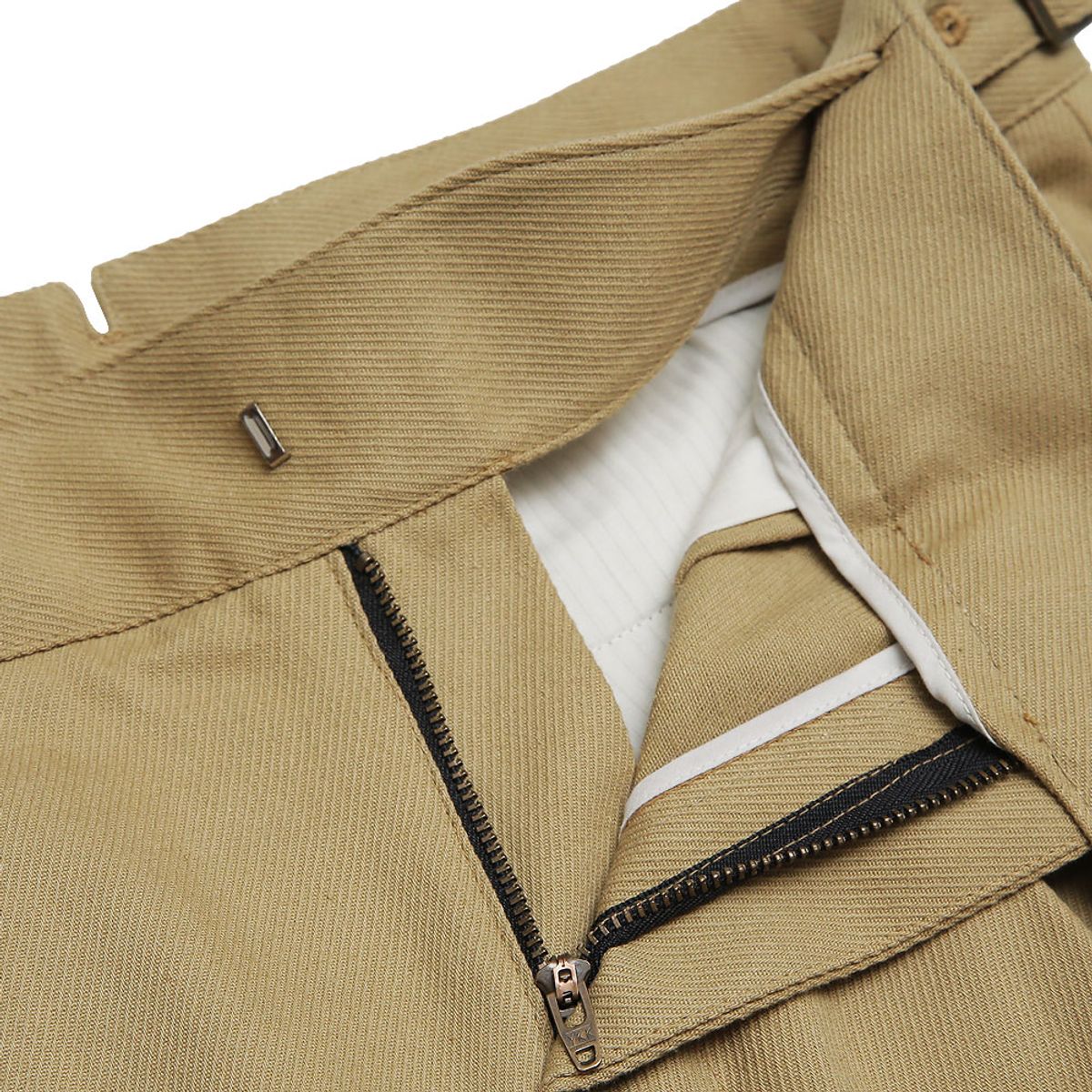 솔티(SORTIE) Cotton Gurkha Trousers (Beige)