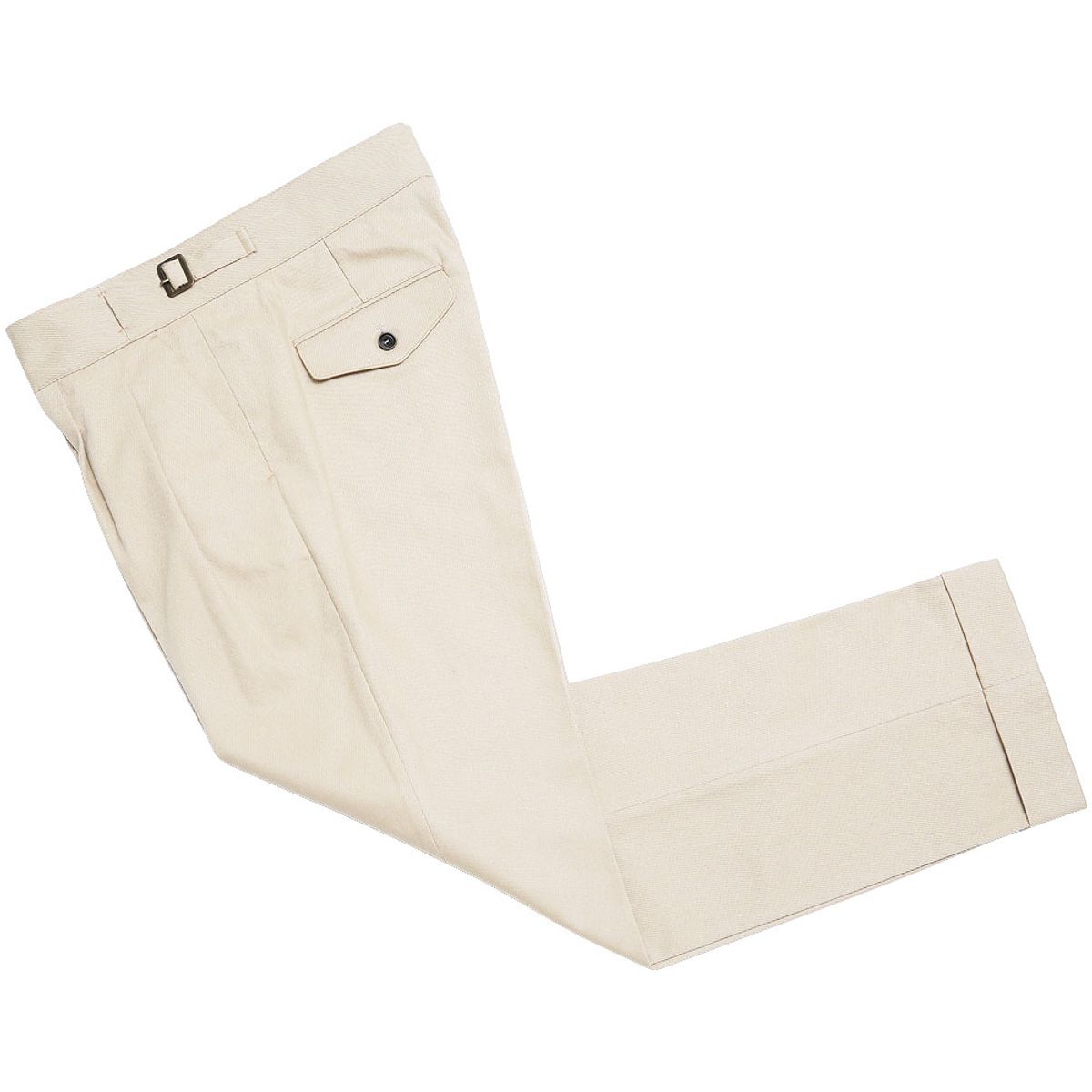 솔티(SORTIE) Cotton Gurkha Trousers (Ivory)