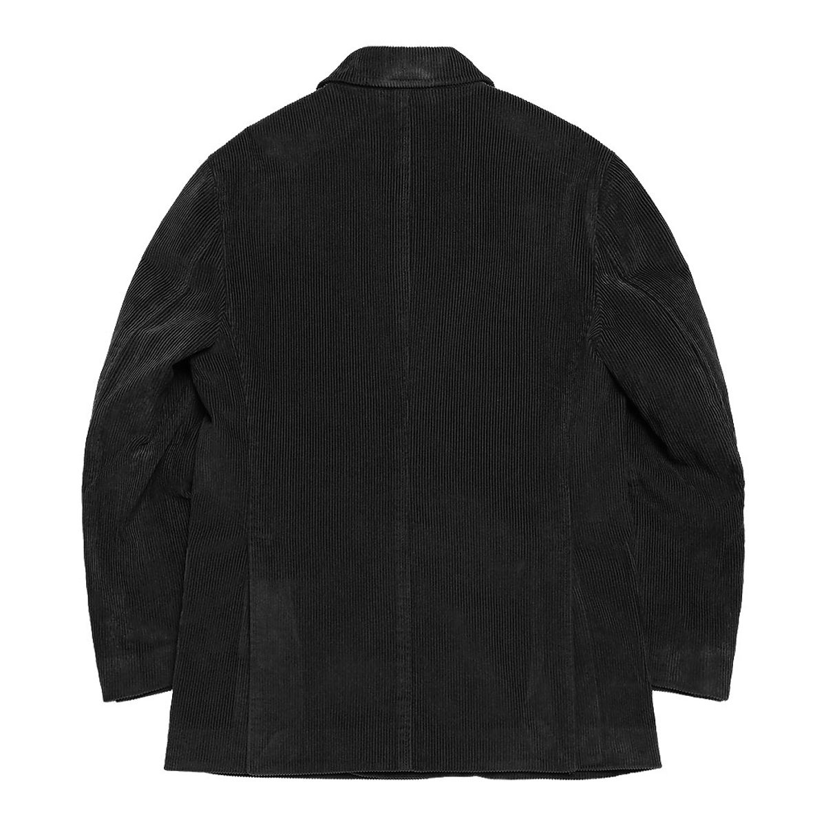 솔티(SORTIE) 6B Corduroy Washed Double Jacket (Black)