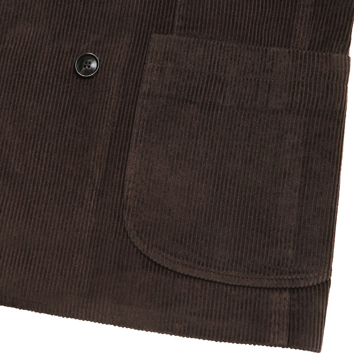 솔티(SORTIE) 6B Corduroy Washed Double Jacket (Brown)