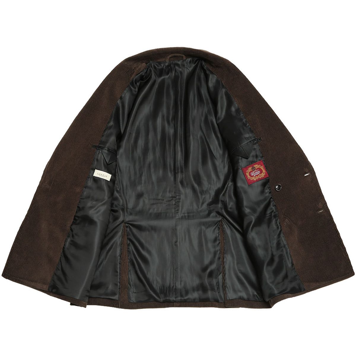 솔티(SORTIE) 6B Corduroy Washed Double Jacket (Brown)