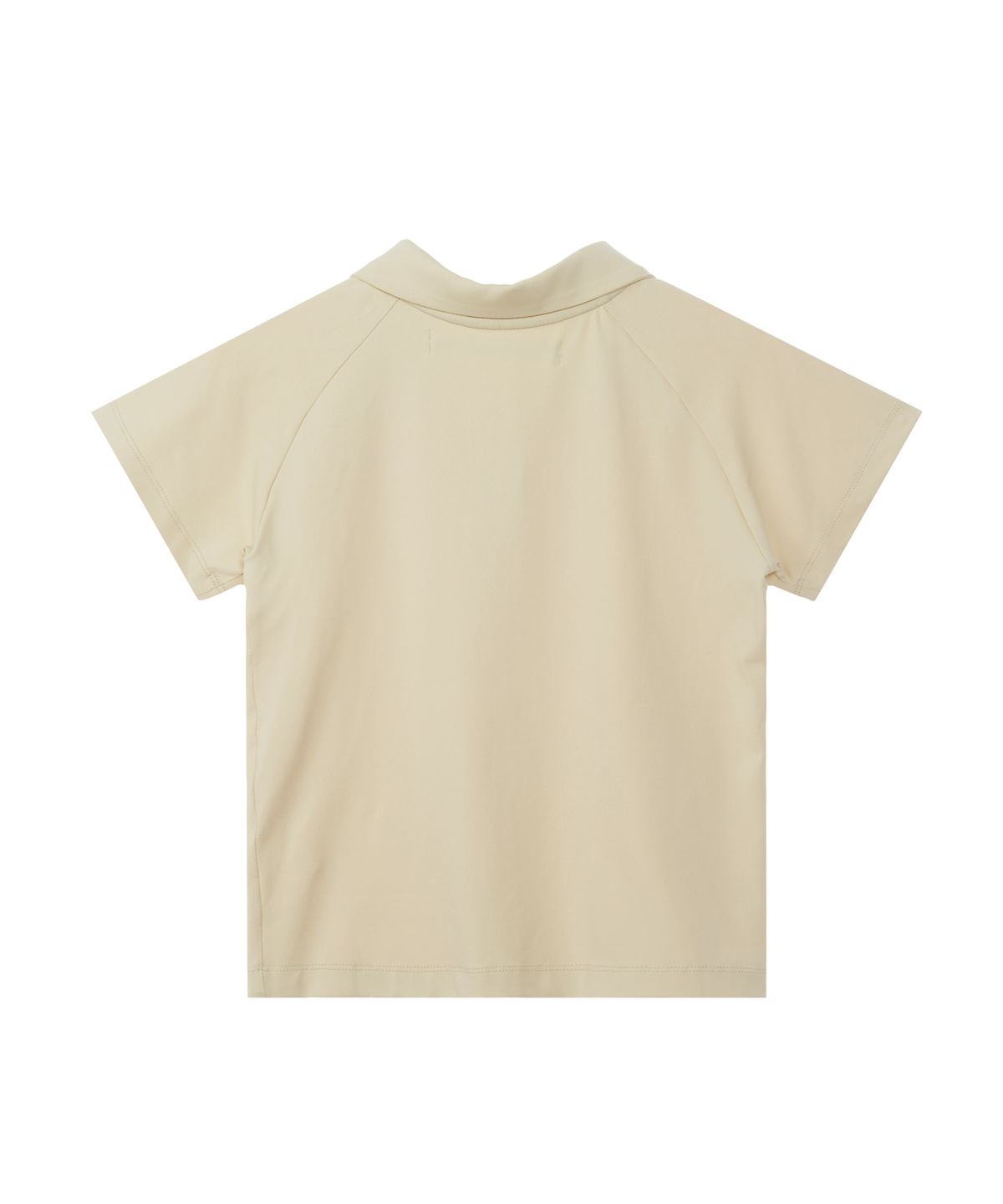 레스트앤레크레이션(REST&RECREATION) COLLAR ZIP-UP TOP - CREAM