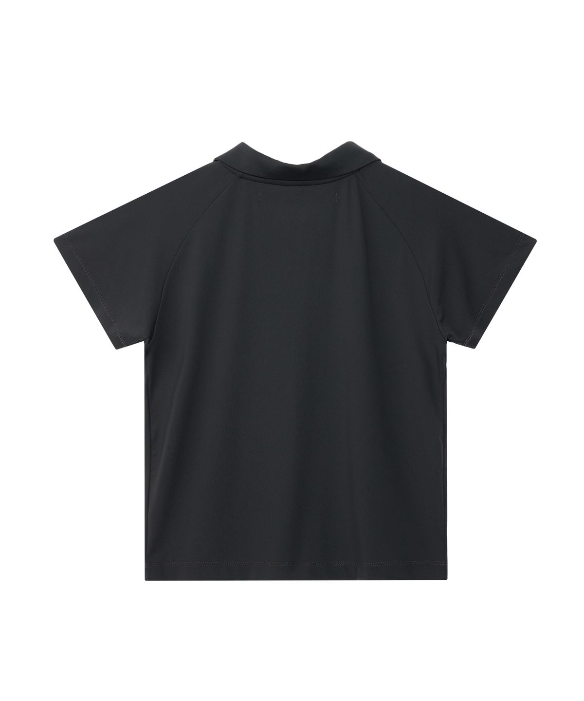 레스트앤레크레이션(REST&RECREATION) COLLAR ZIP-UP TOP - CHARCOAL
