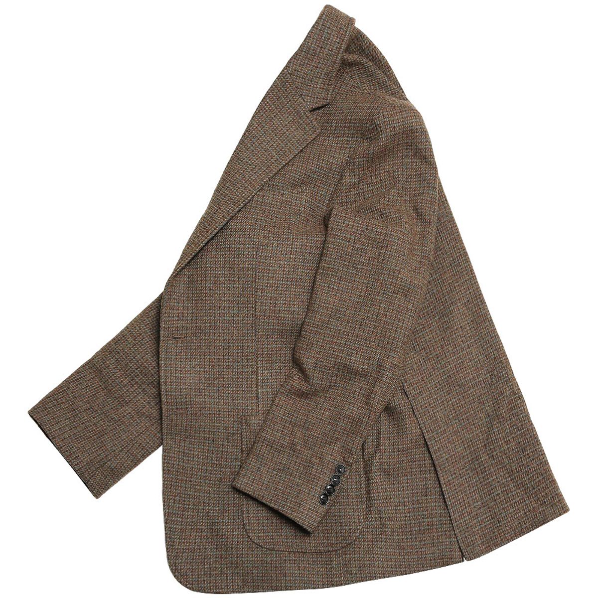 솔티(SORTIE) 410 Check Wool Jacket (Brown)