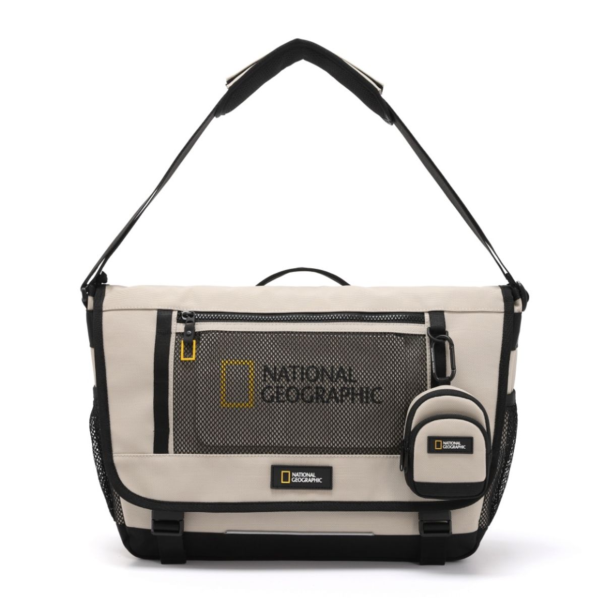 내셔널지오그래픽(NATIONALGEOGRAPHIC) N255ACR510 파치 메신저백 BEIGE