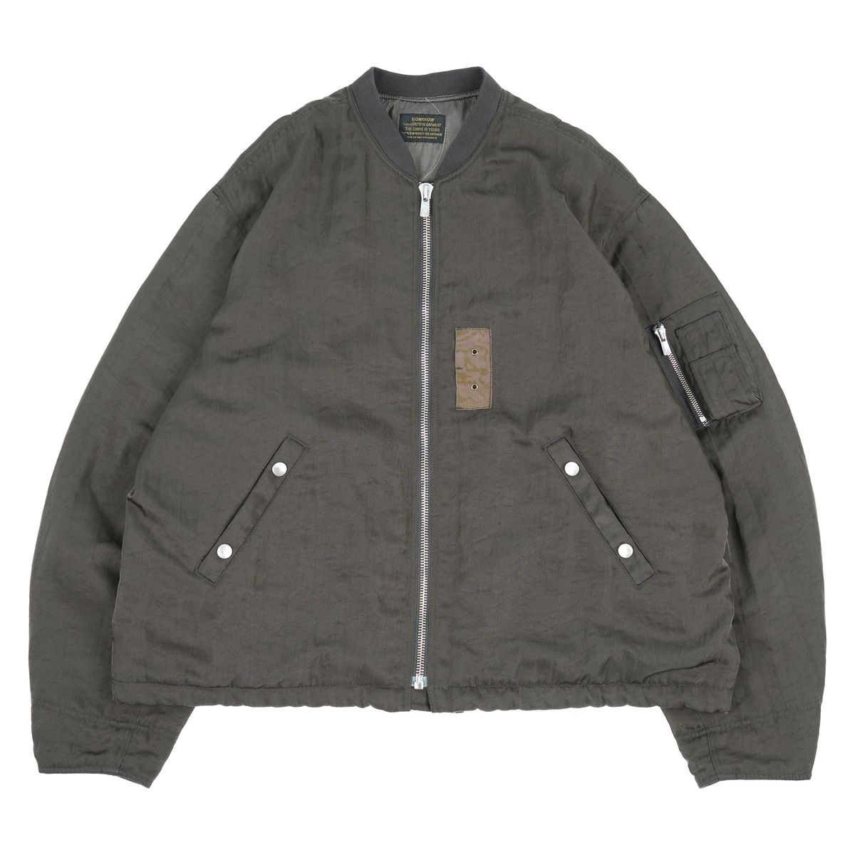 본로우(BONRROW) Reversible Padded Flight JK_Ash