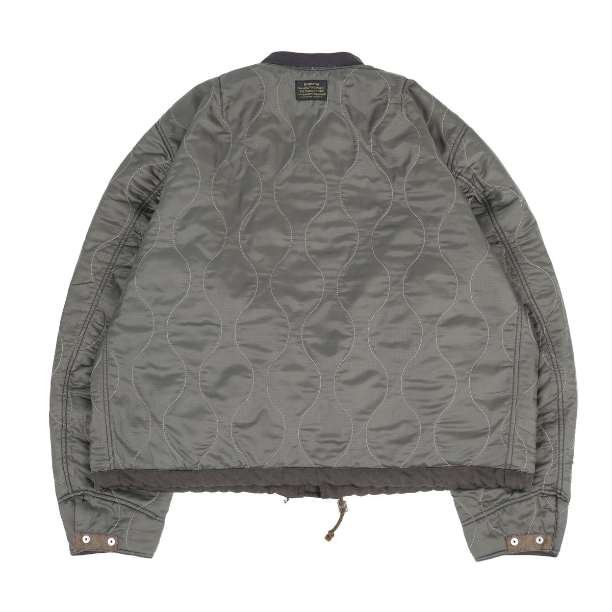 본로우(BONRROW) Reversible Padded Flight JK_Ash