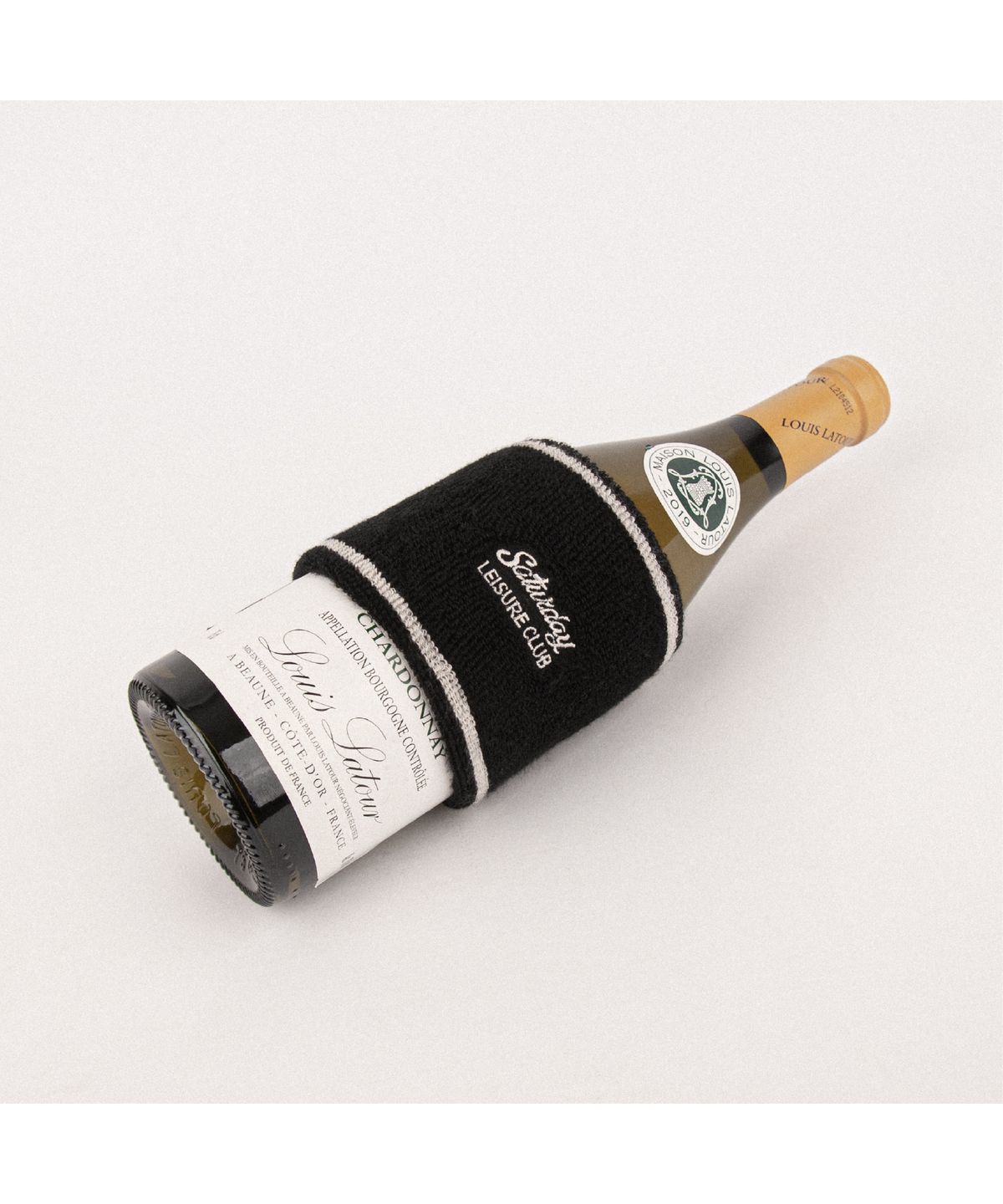 세러데이 레저 클럽(SATURDAY LEISURE CLUB) Leisure Wristband - Black & Ivory