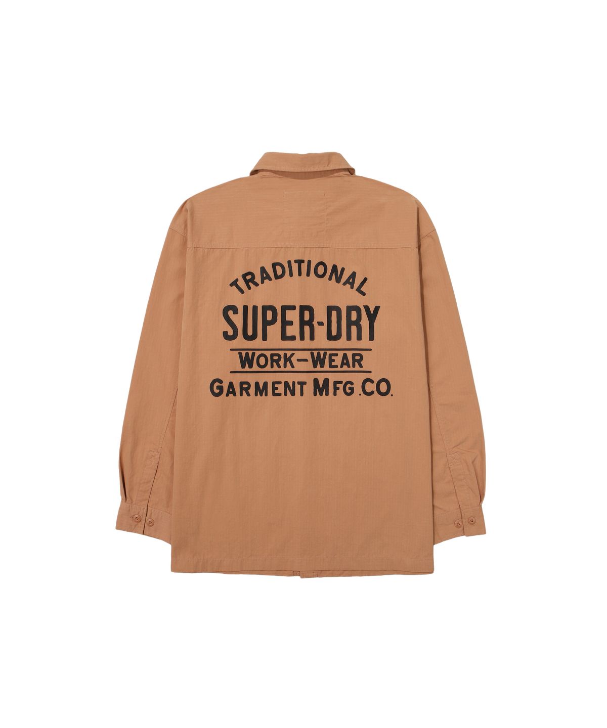 슈퍼드라이(SUPERDRY) 유틸리티 패치 워크셔츠 오렌지