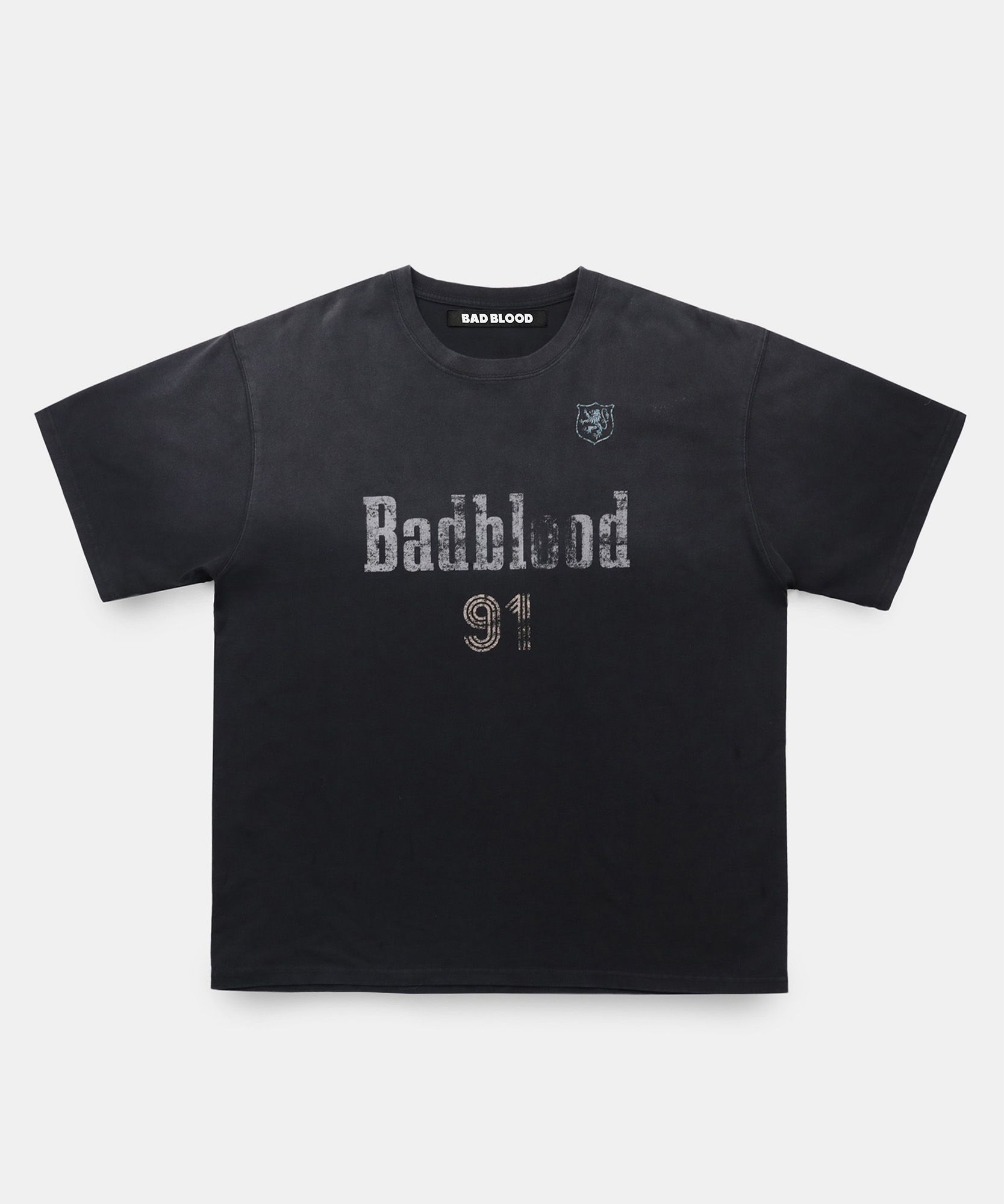 【BADBLOOD】★韓国大人気★ Sun Faded2 12 T-Shirt Black MUSINSA | BADBLOOD Sun Faded 2 1/2 T-Shirt - Black