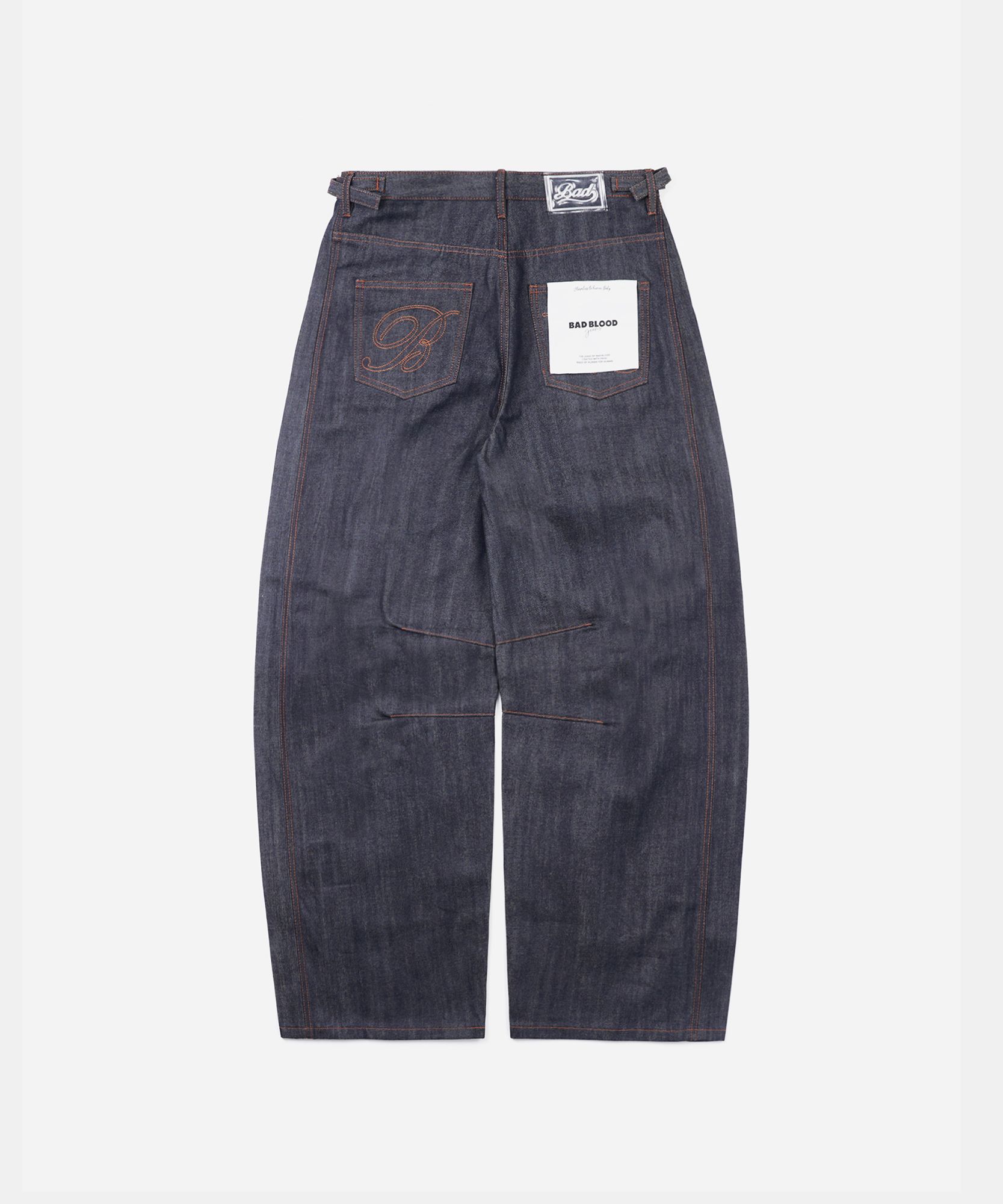 BADBLOOD Charlie Selvage Barrel jeans