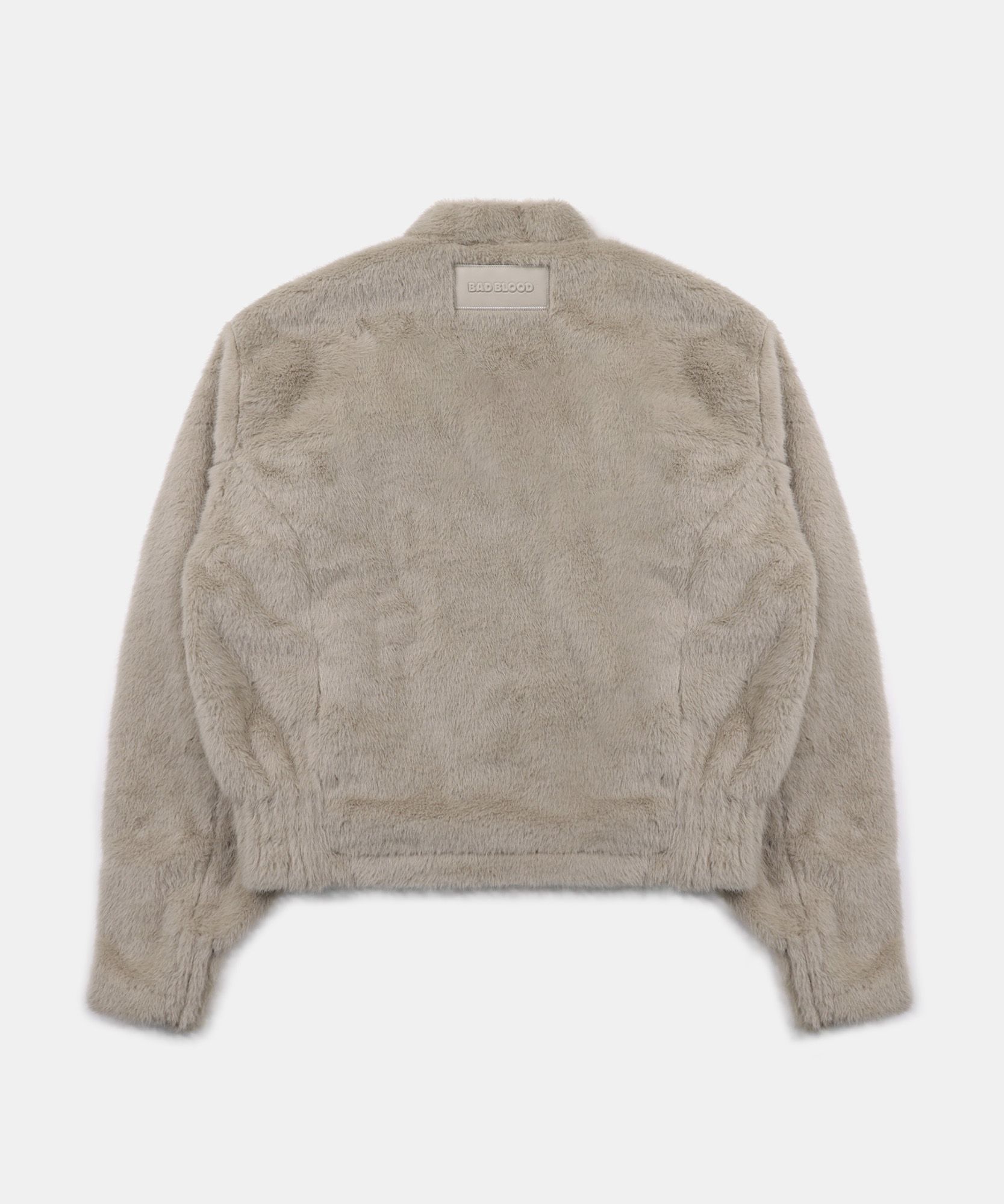 BADBLOOD ♥ Beyond Soft Light Fur Zip-Up Jacket/追跡付 MUSINSA公式 | BADBLOOD Beyond Soft Light Fur Zip-Up Jacket