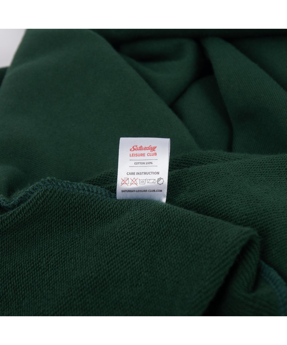 세러데이 레저 클럽(SATURDAY LEISURE CLUB) Pimlico Leisure Club Logo Leisure Sweatshirt(Unisex) - Green