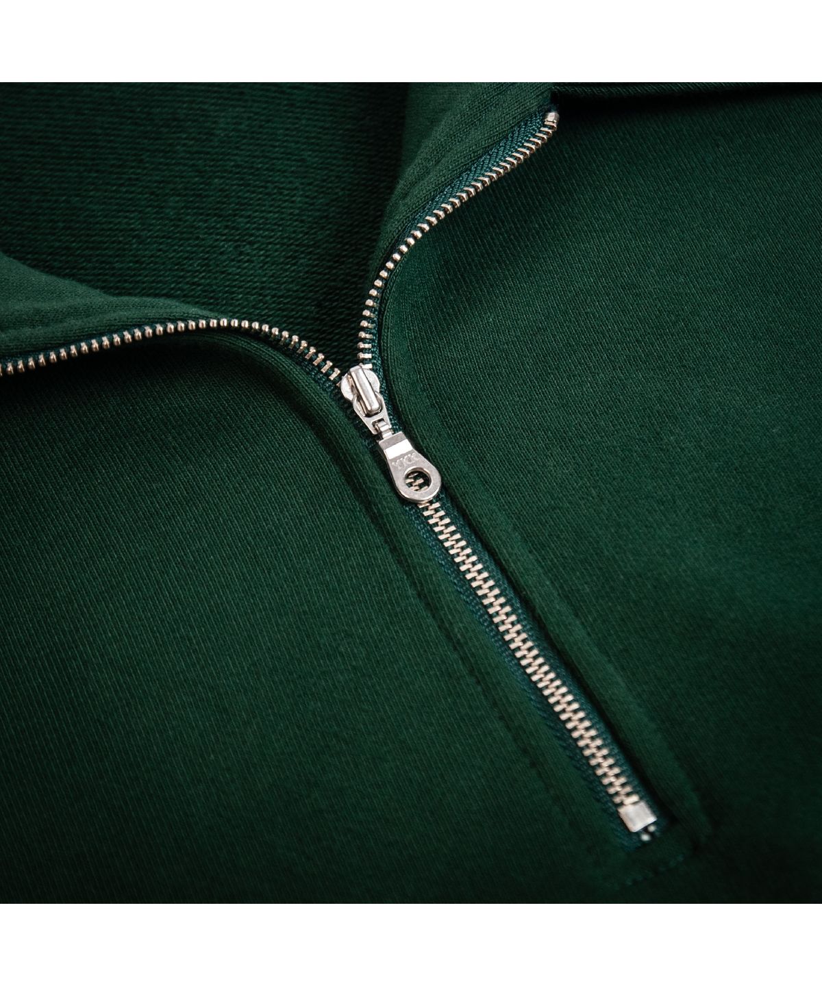 세러데이 레저 클럽(SATURDAY LEISURE CLUB) Saturday Leisure Club Logo Leisure Half Zip-Up Sweatshirt(Unisex) - Green