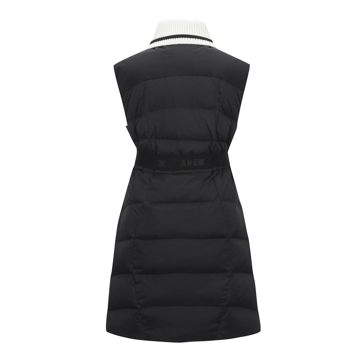 어뉴골프(ANEW GOLF) W HIGH NECK LONG DOWN VT_BK