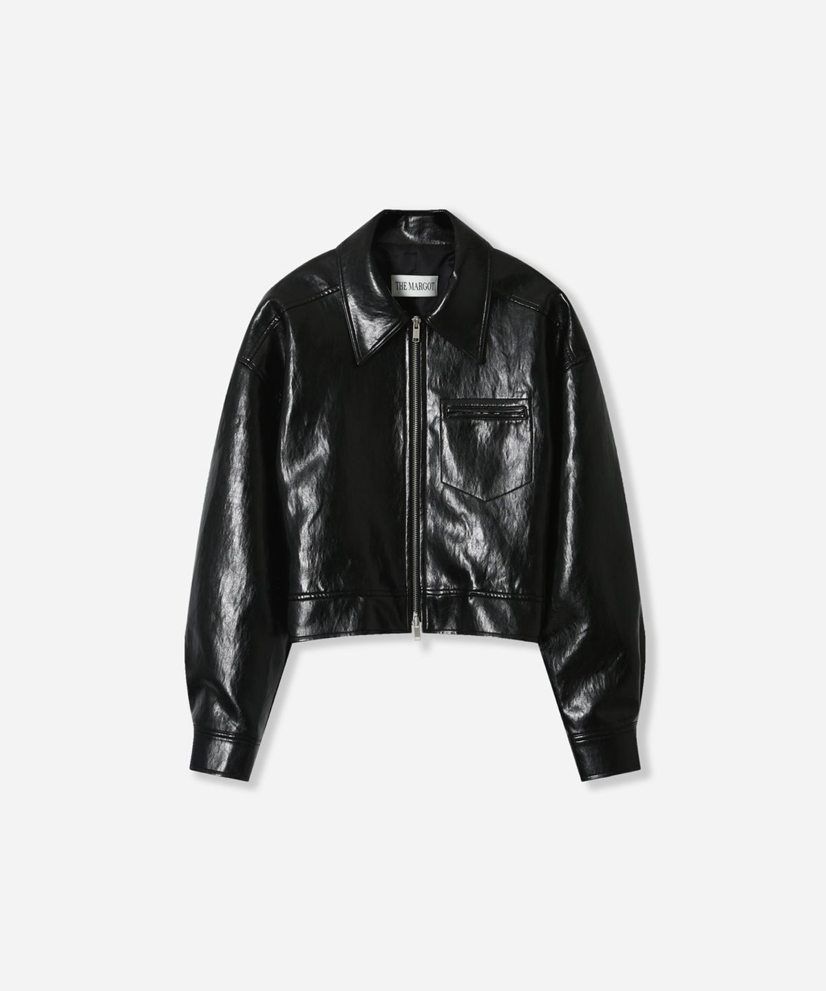 더마고(THEMARGOT) MARGOT VEGAN LEATHER JK (BLACK)