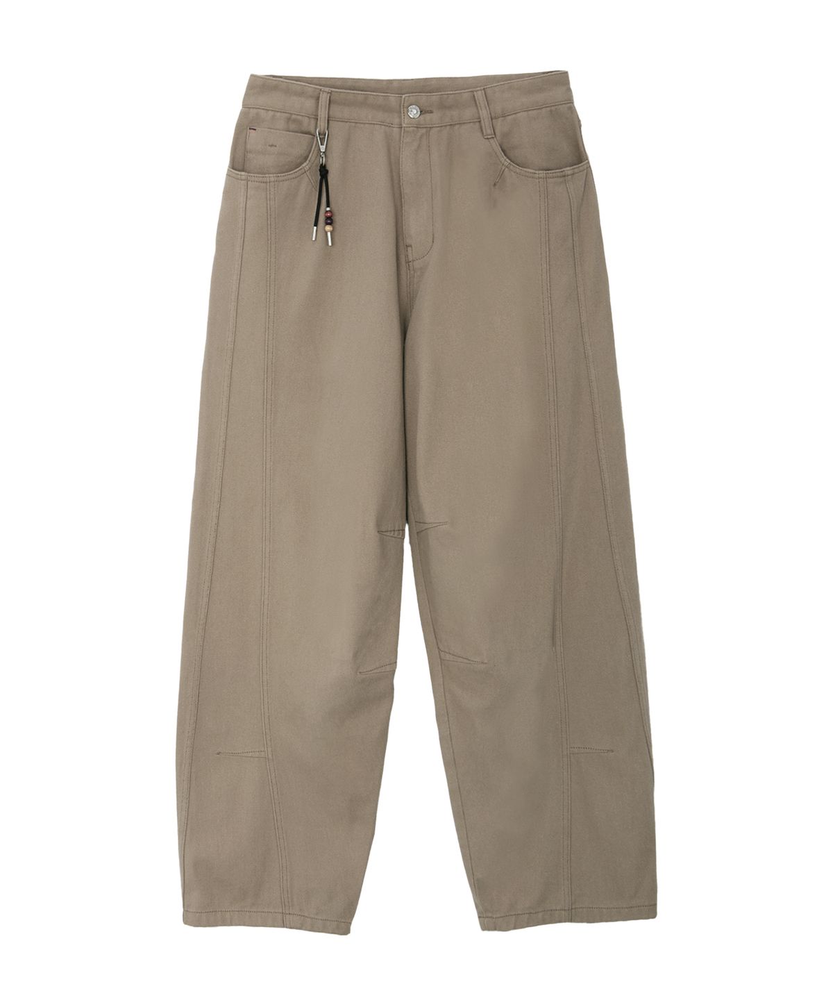 미드선(MIDSUN) Infusion Dart Curved Pants-Beige