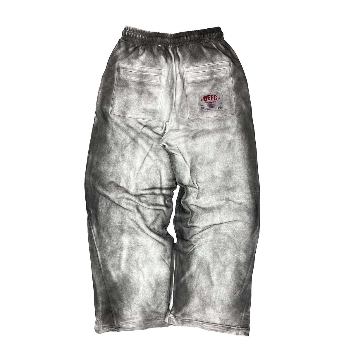 데프가먼츠(DEFGARMENTS) 더티워싱 스웨트팬츠[그레이]